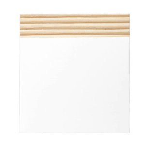 Bloc De Notas Patrón de rayas de madera