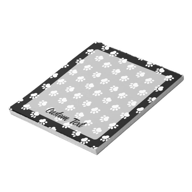 Bloc De Notas Patrón de rutas de mascota (Lado Izquierdo)