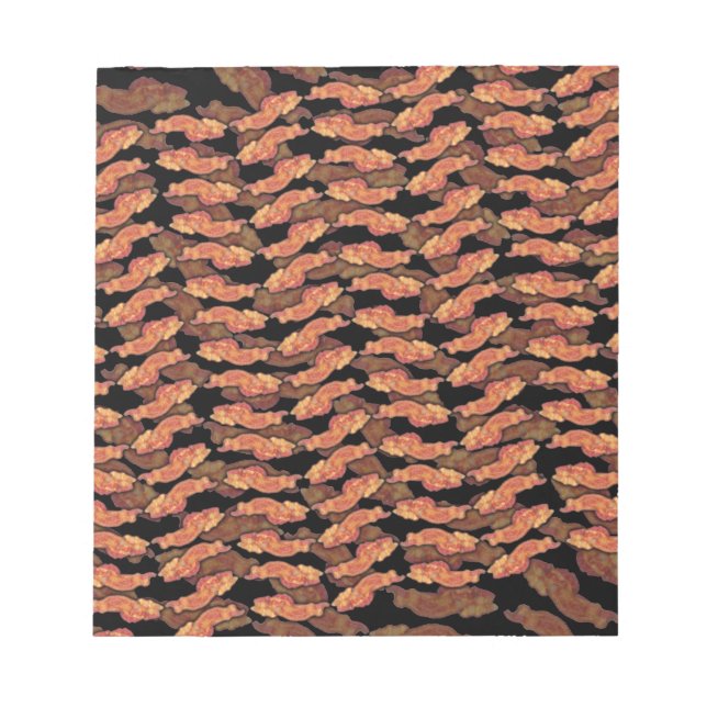 Bloc De Notas Patrón de tocino (Frente)