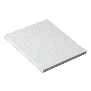 Bloc De Notas Patrón floral geométrico gris claro