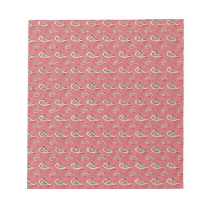 Bloc De Notas Patrón Foxglove Petal Paisley