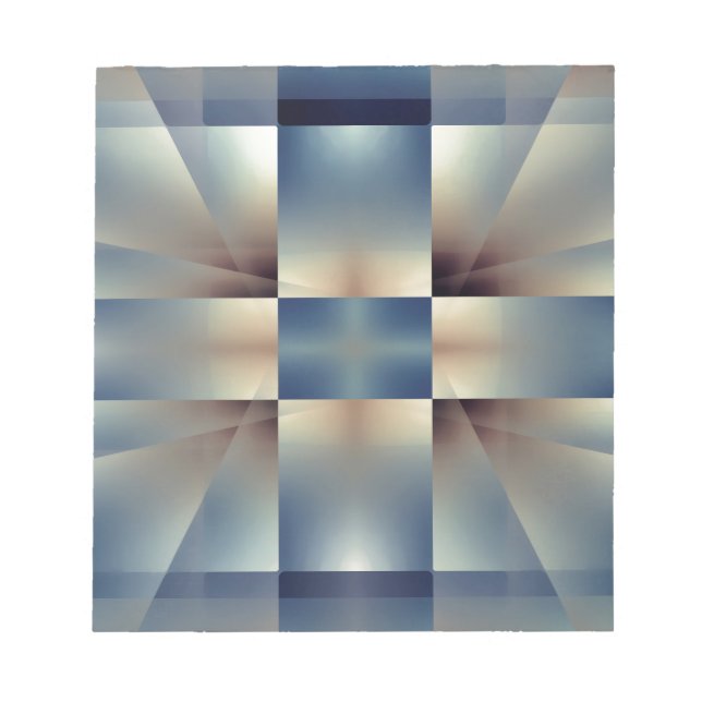 Bloc De Notas Patrón geométrico abstracto (Frente)