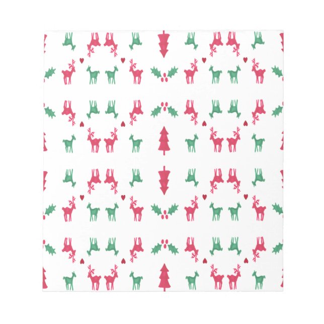 BLOC DE NOTAS PATRÓN REINDER (Frente)