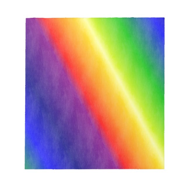 Bloc De Notas Patrones arcoiris (Frente)