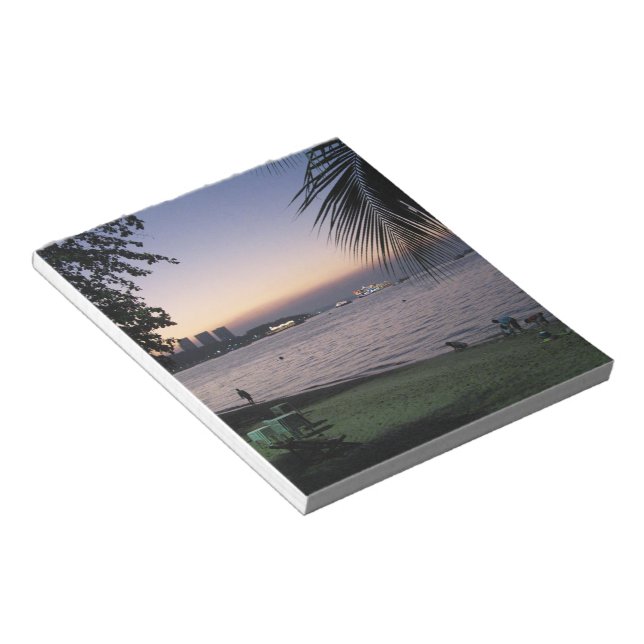 Bloc De Notas Pattaya Beach Sunset... Chonburi (Tailandia) (Lado Derecho)