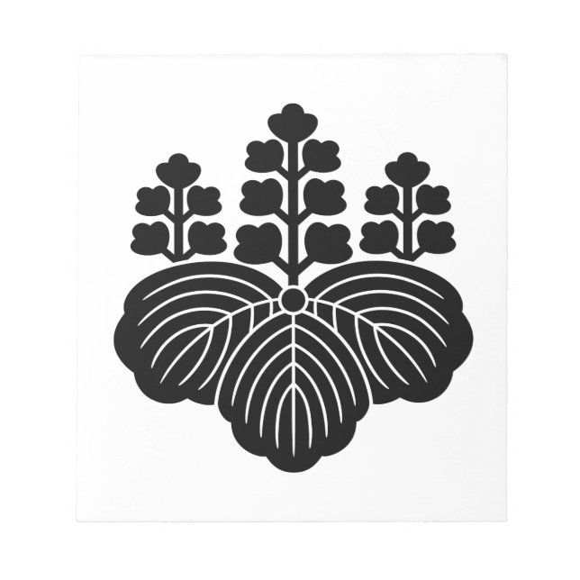 Bloc De Notas Paulownia con 5&7 flores (Frente)