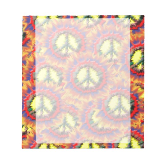 Bloc De Notas Paz colorida (Frente)