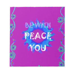 Bloc De Notas Peace Be With You