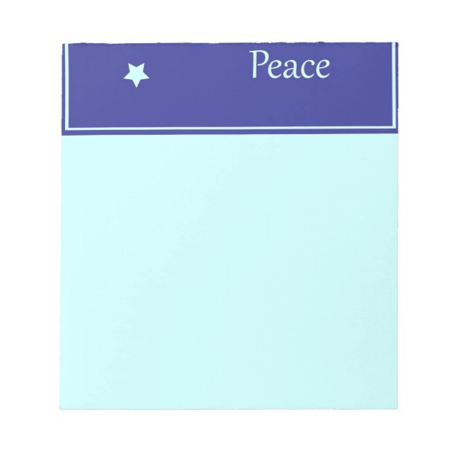 Bloc De Notas Peace Dove (Frente)
