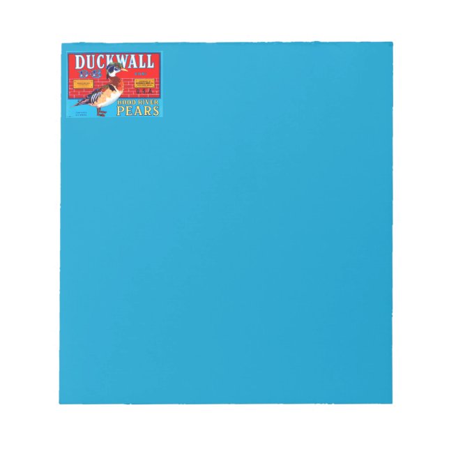 Bloc De Notas Pears Duckwall Hood River (Frente)