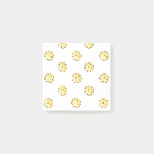 Bloc de notas pegajoso para bolas o postes (Anverso)