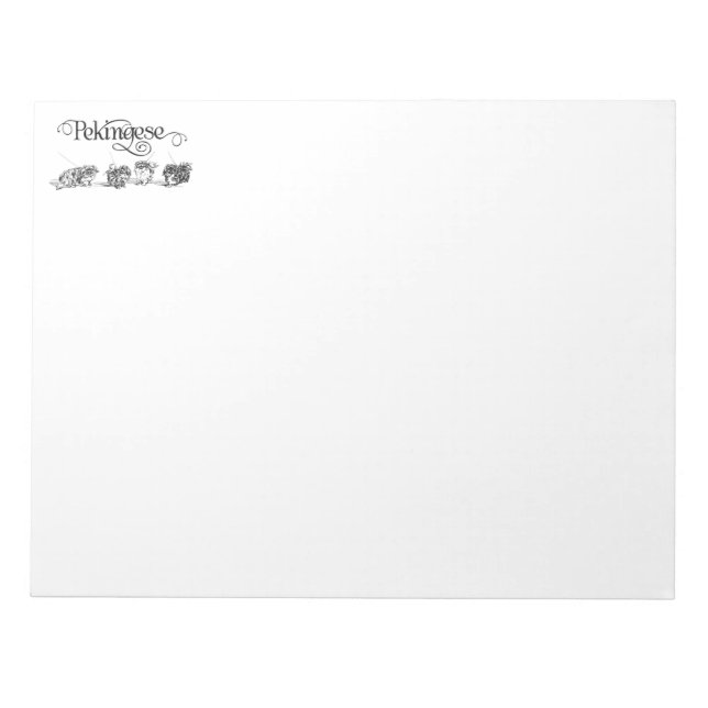 Bloc De Notas Pekingés (Frente)