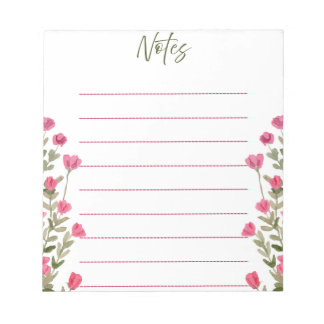 Bloc De Notas Pensamientos de Flor Silvestre