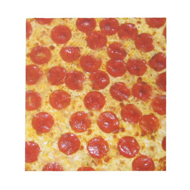 Bloc De Notas Pepperoni Pizza (Frente)