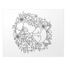 Bloc De Notas Pequeñas hojas de color de Fox