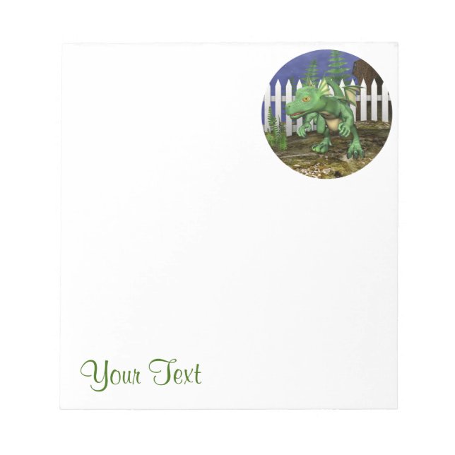 Bloc De Notas Pequeño dragón (Frente)