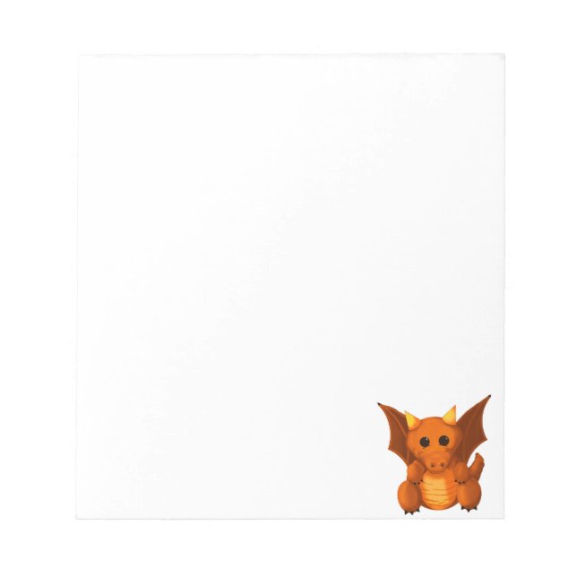 Bloc De Notas "Pequeño dragón" (Frente)