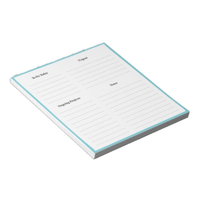 Bloc De Notas Pequeño Notepad Daily Planner Hogar y Empresa (Lado Derecho)