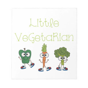 Bloc De Notas Pequeño vegetariano