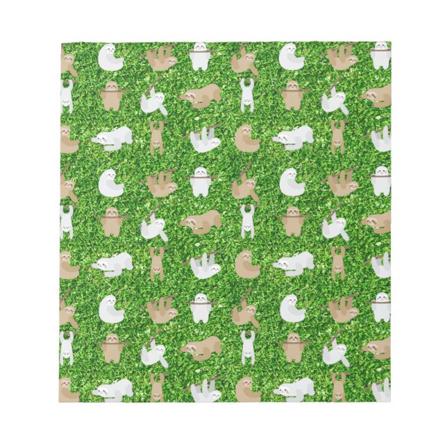 Bloc De Notas perezosos (Frente)