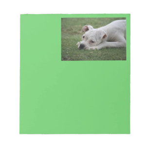 Bloc De Notas Perrito dulce del boxeador