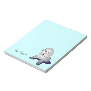 Bloc De Notas Perrito lindo de Maltipoo