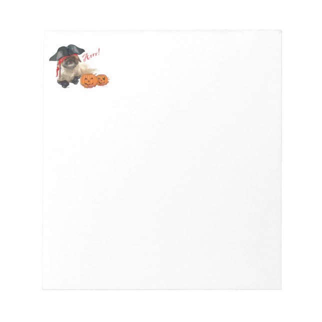 Bloc De Notas Perrito Pirata (Frente)