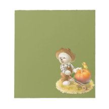 Perro agricultor con calabaza