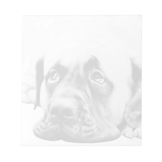 Bloc De Notas Perro Cute Mastiff (Frente)