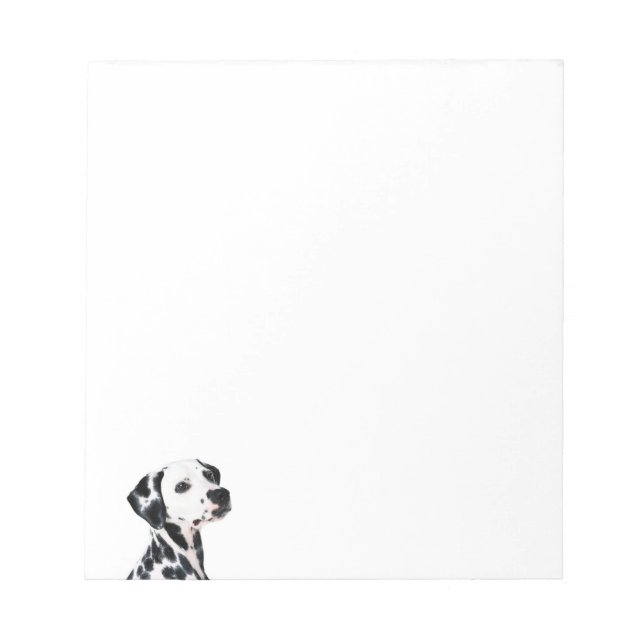 Bloc De Notas Perro Dalmatiano Cute (Frente)