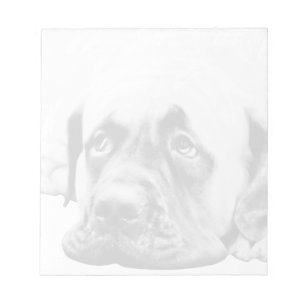 Bloc De Notas Perro lindo del mastín