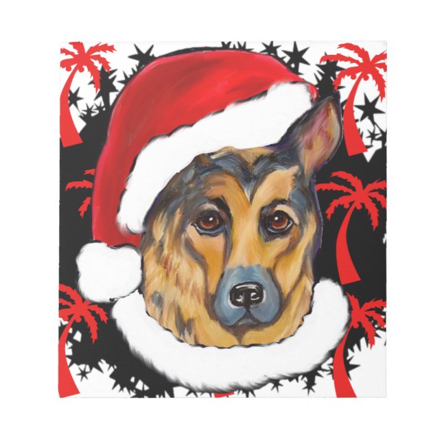 BLOC DE NOTAS PERRO PASTOR ALEMÁN (Frente)