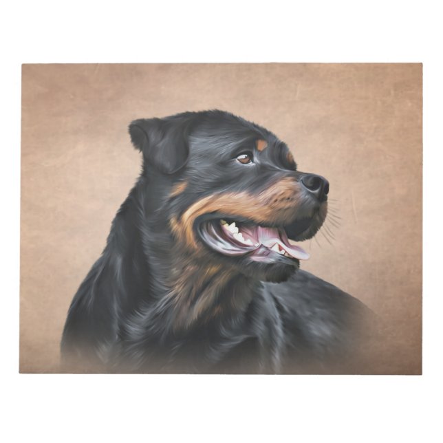 Bloc De Notas Perro Rottweiler (Frente)