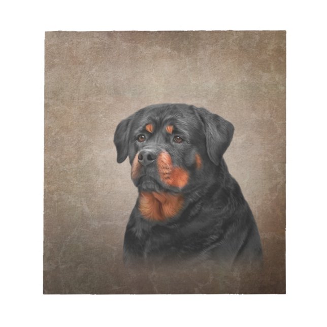 Bloc De Notas Perro Rottweiler (Frente)