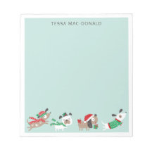 Perros de navidades con menta