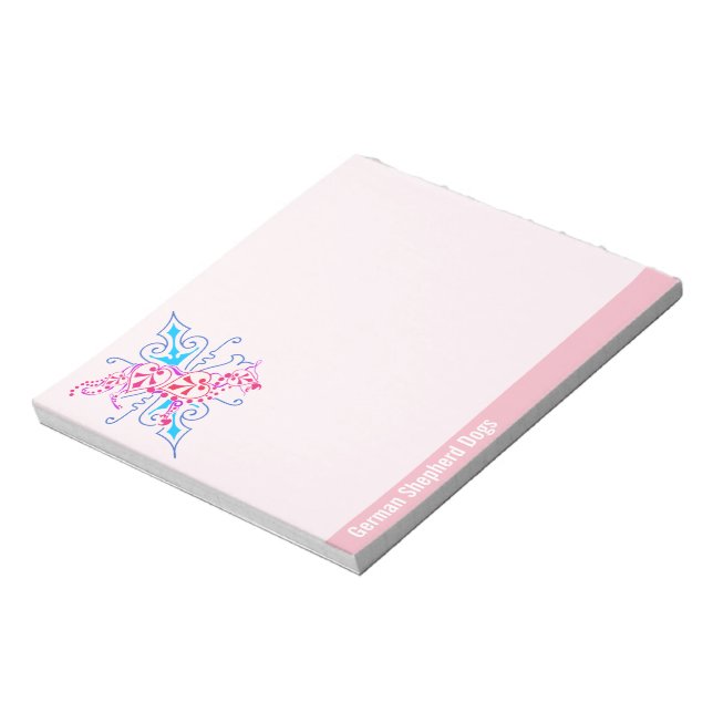 Bloc De Notas Perros pastor alemanes (Lado Izquierdo)