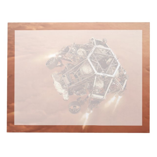 Bloc De Notas Perseverancia en el lanzamiento de motores en fase (Frente)