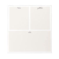Personalisierbar Modern Beige Weiß Post-it