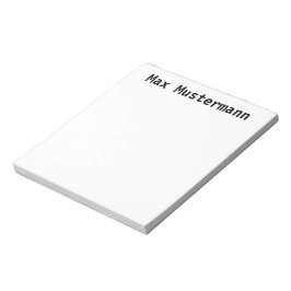 Bloc De Notas personalisierte