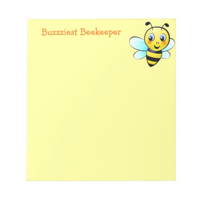 Bloc De Notas Personalizable Bumblebee (Frente)