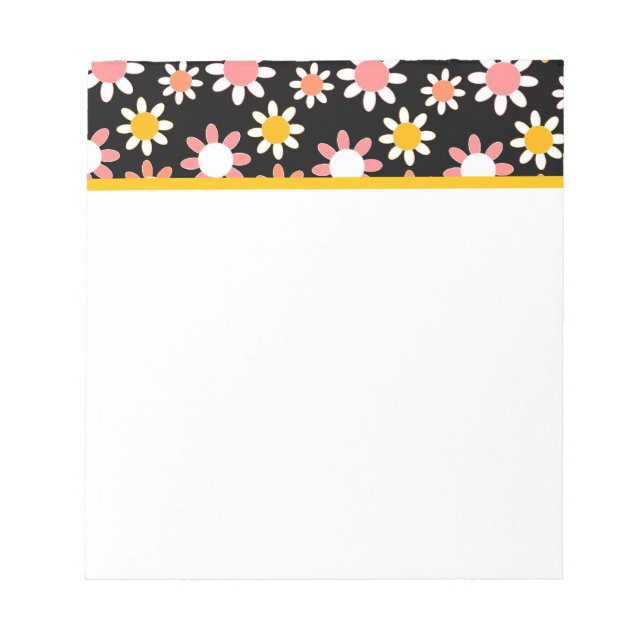 Bloc De Notas Personalizable Daisies (Frente)