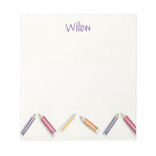 Bloc De Notas Personalizable Pencils Notepad