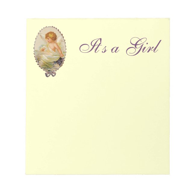 Bloc De Notas Personalizable Vintage Cherubs (Frente)