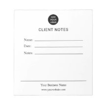 Bloc de notas personalizadas para clientes