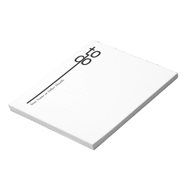 Bloc de notas personalizadas para hacer (Lado Izquierdo)