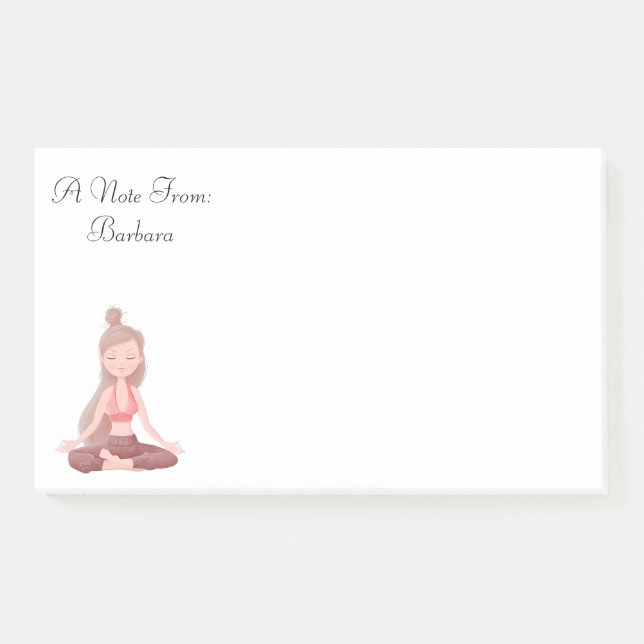 Bloc de notas personalizadas para meditar (Anverso)