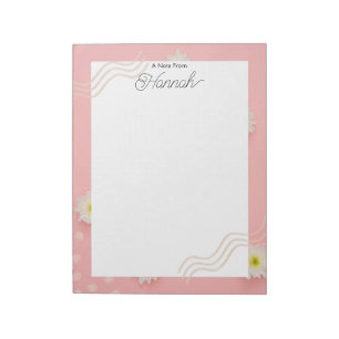 Bloc de notas personalizado