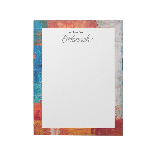 Bloc de notas personalizado (Lado Izquierdo)