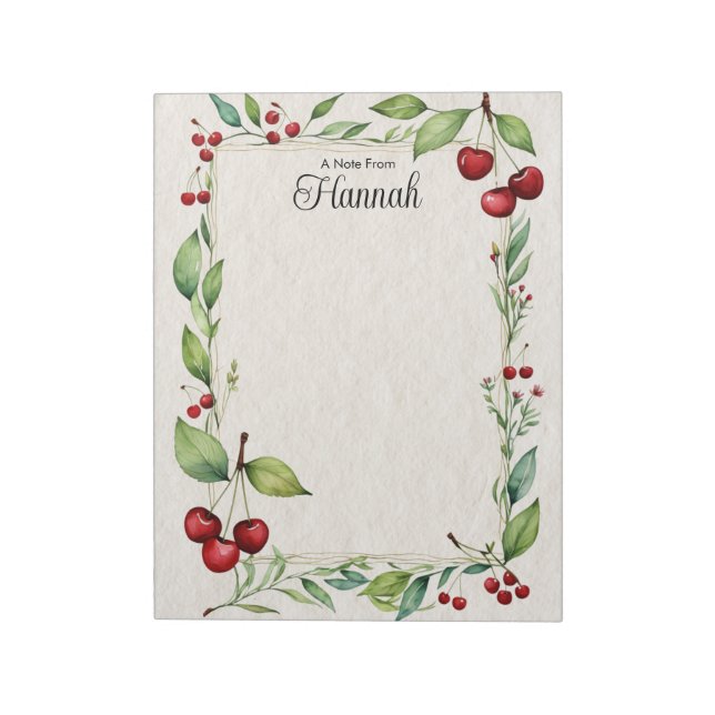 Bloc de notas personalizado (Lado Izquierdo)