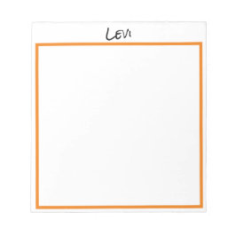 Bloc de notas personalizado